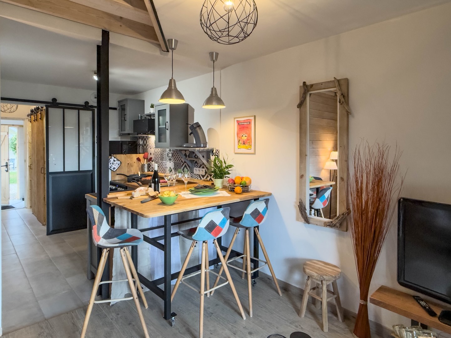 Extérieur de la Ninette au Domaine de Maubuisson, location de vacances à Ver-sur-Mer en Normandie, tout proche des plages du débarquement